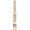 Ekena Millwork Alberta Smooth Timber Gable Bracket, Douglas Fir, 72"W x 42"H x 3 1/2"D x 3 1/2"F, 14/12 Pitch GBW072X42X0404ALB00SDF - alternate 4